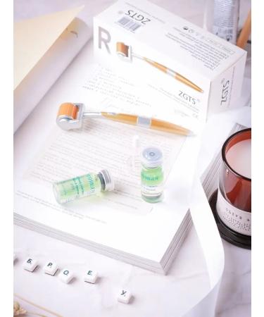 ZGTS Mesoroller for the face 0.3 mm against wrinkles around the eyes - Buy Online on GoSupps.com
