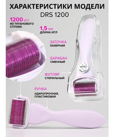 DRS Mesoroller for body and hair growth 1.5 mm - Buy Online on GoSupps.com