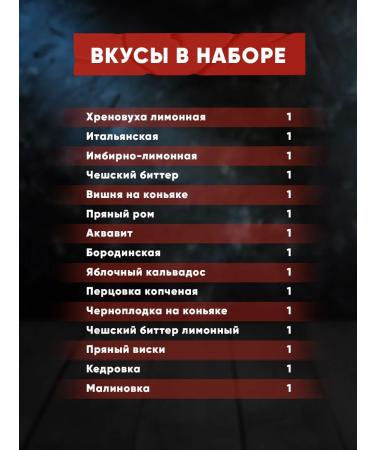 Alchemy of taste Assorted gift set for moonshine No. 4 15 pcs - Buy Online on GoSupps.com