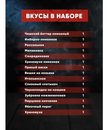 Alchemy of taste Assorted gift set for moonshine No. 5 15 pcs - Buy Online on GoSupps.com