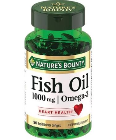 Niceche Bounty Fish Fool 1000 mg omega -3 50 capsules - 1