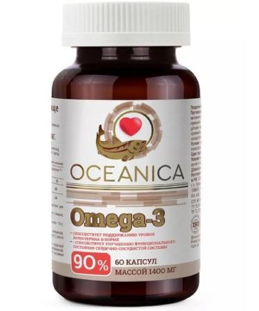 Oceanic Omega 3-90% 60 pcs of capsule weighing 1400 mg-1pcs