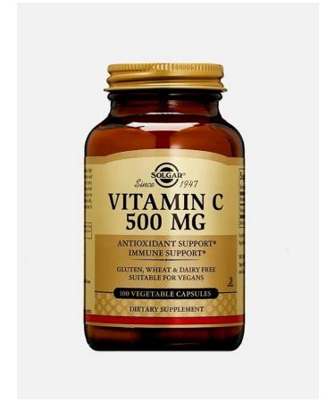 Solgar vitamin C 500 mg 100 capsules - 1