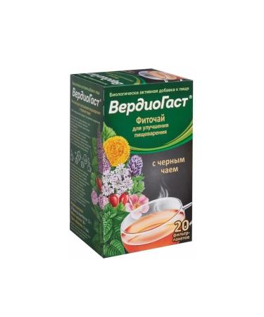Verdiogast Phytochi to improve digestion with black tea 2 - Buy Online on GoSupps.com