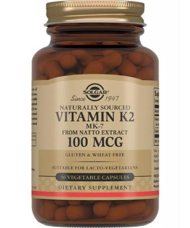 SOLGAR Natural vitamin K 2 (Menakhinon 7) -100 g 5-1pcs