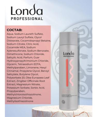 LONDA Curly hair shampoo Curl Definer 250ml - Buy Online on GoSupps.com