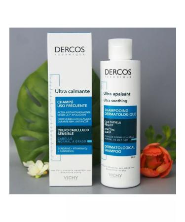 VICHY Dercos Salusfantic shampoo for oily hair 200 ml - Buy Online on GoSupps.com