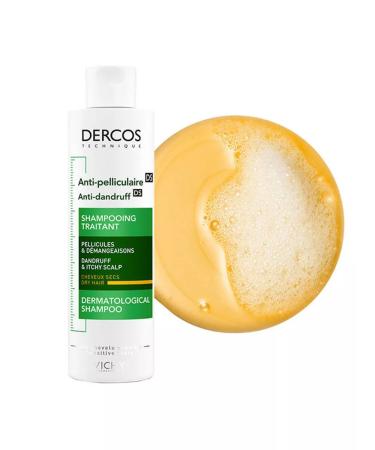 Vichy Dercos against dandruff for dry hair 200 ml - Buy Online on GoSupps.com
