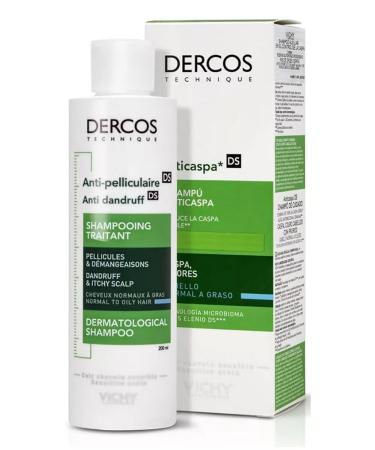 Vichy dercos shampoo against dandruff for oily hair 200 ml