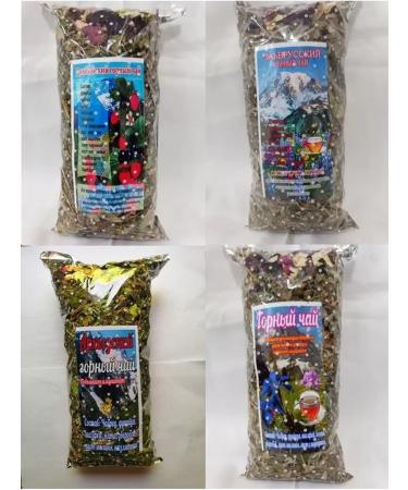 Highland Country Mountain tea assorted 4 packages of 140 grams
