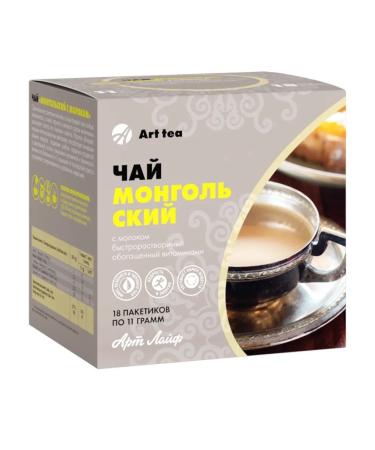ART FOOD Mongolian tea with milk enriched with vitamins
