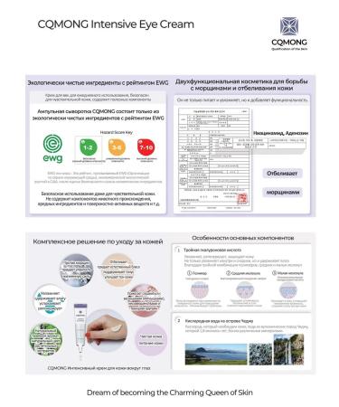 CQMONG Eye Eye Eye Cream - Buy Online on GoSupps.com