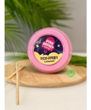 Pink Rocket Rice sticks of fireboards with carbonar sauce. Korea - Buy Online on GoSupps.com