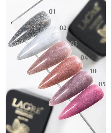 LAC're Nail extension gel reflective opal No. 10 - Buy Online on GoSupps.com
