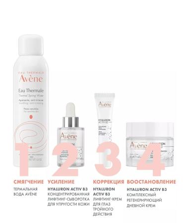 AVENE Aven Hyaluron Activ B3 Eye Lifting Cream 15 ml - Buy Online on GoSupps.com