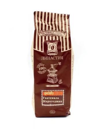 Dynasty Coffee in grains "Guatemala Maragojip" 500 grams - Buy Online on GoSupps.com