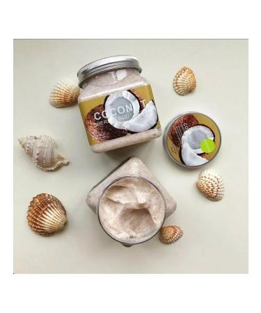 Wokali body scrub with coconut