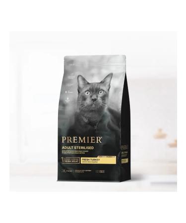 PREMIER For sterilized cats with a 2kg turkey - Buy Online on GoSupps.com