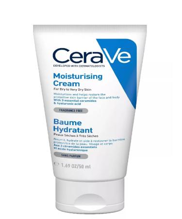 CeraVe Moisturizer for dry skin of the face and body 50 ml - Buy Online on GoSupps.com