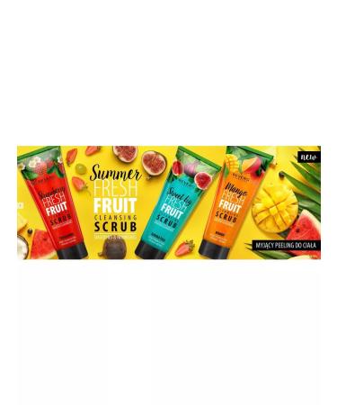 REVERS COSMETICS Cleaning body scrub Strawberry 250ml - Buy Online on GoSupps.com