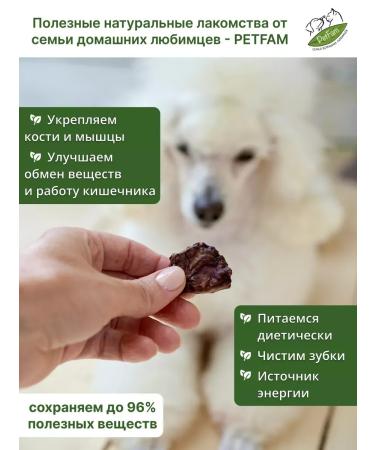 PetFam Dog's treats light beef S 1.5 cm 300 g - Buy Online on GoSupps.com