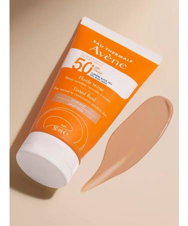 AVENE Aven Sunwallow Toning Fluid SPF 50+ 50 ml - Buy Online on GoSupps.com