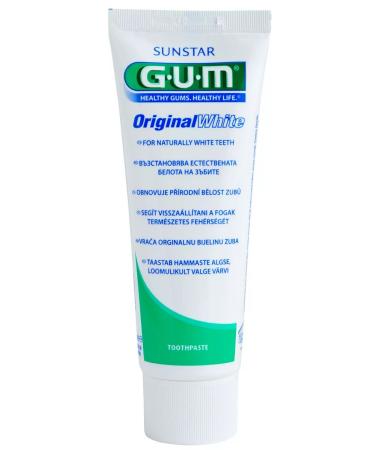 GUM Toothpaste Original White whitening 75ml - Buy Online on GoSupps.com