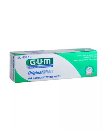 GUM Toothpaste Original White whitening 75ml - Buy Online on GoSupps.com