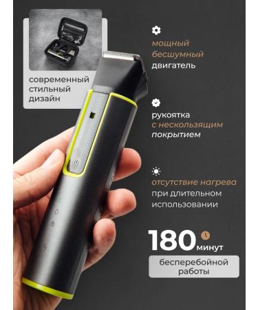 PROKVEL Trimmer for a beard and male mustache with nozzles - Buy Online on GoSupps.com