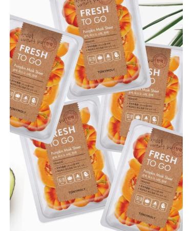 Tony Moly Fabric face masks Korean 5 pieces - Buy Online on GoSupps.com