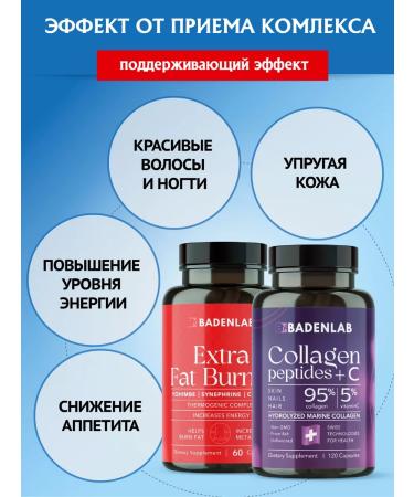 Badenlab Collagen +fat burner - Buy Online on GoSupps.com