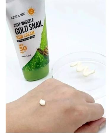 Lebelage Facial cream with sun protection SPF50+ - Buy Online on GoSupps.com