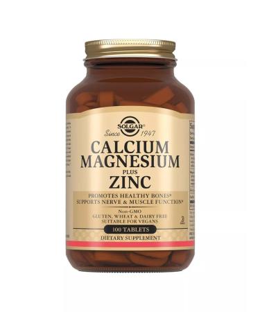 SOLGAR Calcium magnesium + zinc