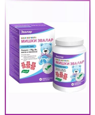 Evalar Mishka Calm # 60 3+ - Buy Online on GoSupps.com