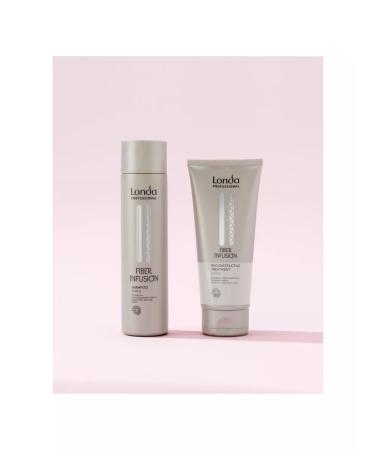 Londa Professional Londa Fiber Infusion shampoo for hair restoration 250 ml - Buy Online on GoSupps.com