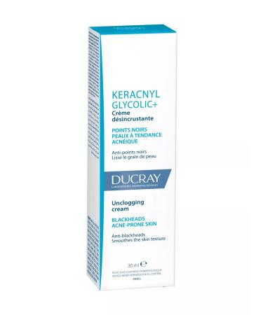 DUCRAY Ducher Keraacnyl Glycolic+ matting cream 30 ml - Buy Online on GoSupps.com