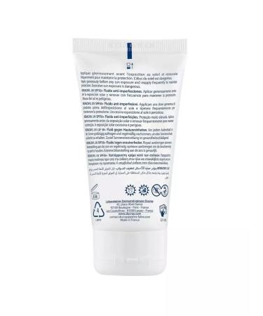 DUCRAY Duchero Keraacnyl UV50+ Flue for oily skin SPF50+ 50 ml - Buy Online on GoSupps.com