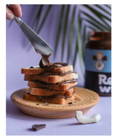 Real Will Arachical paste with coconut and chocolate without sugar 2pcs 1 kg - Buy Online on GoSupps.com