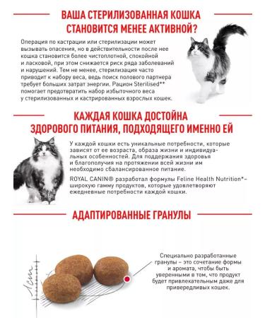 ROYAL CANIN Dry sterilated37 food for sterilized cats 4 kg - Buy Online on GoSupps.com