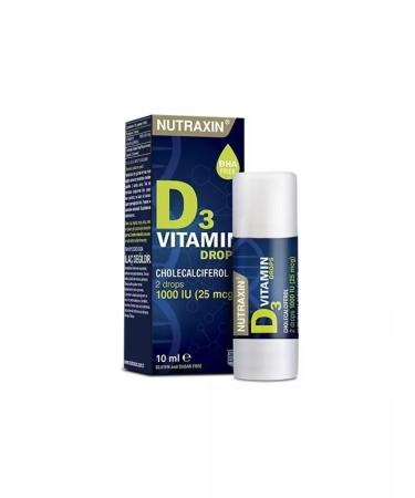 NUTRAXIN Vitamin D3 in drops d3