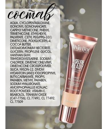Alvin D'or Selfie Ready Tonal Facial Cream 25ml tone 01 - Buy Online on GoSupps.com