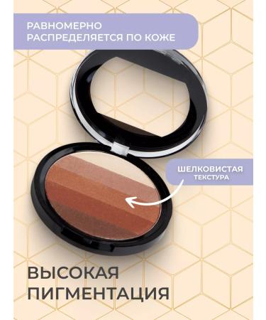 MAGIC STUDIO Highlighter for the face dry radiance 5 in 1 - Buy Online on GoSupps.com