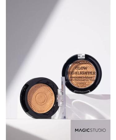 MAGIC STUDIO Shimmering Highlaiter for Facial Gold Gold - Buy Online on GoSupps.com