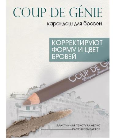 VIVIENNE SABO Eyebrow pencil Coup de Genie 02 Warm gray - Buy Online on GoSupps.com