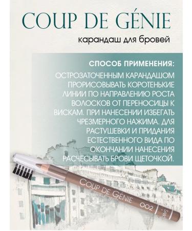VIVIENNE SABO Eyebrow pencil Coup de Genie 02 Warm gray - Buy Online on GoSupps.com