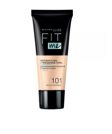 Maybelline Tonal cream Fitme tone 101 light cream 30 ml
