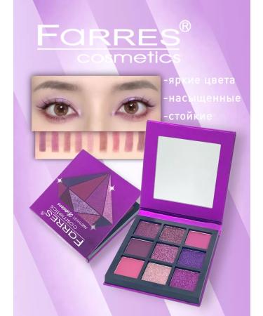FARRES Palette Feature Eyes Saphire Obsessions
