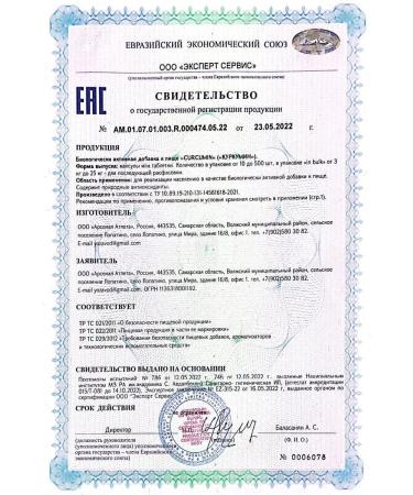 aTech nutrition Kurkumin dietary supplement and probiotic for gastrointestinal tract and liver - Buy Online on GoSupps.com