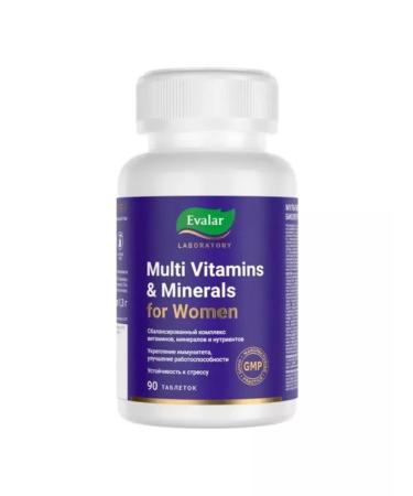 Evalar Multivitamins and women's minerals 1.3 g 90pcs