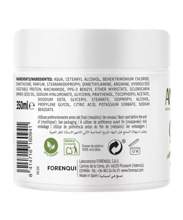 Anian mask for flowing hair with keratin 350 ml - Buy Online on GoSupps.com